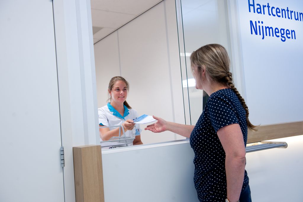 Ontvangst bij Hartcentrum Nijmegen
